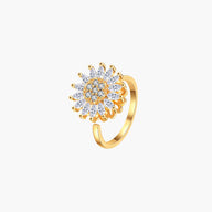 Flower Anxiety Spinner Ring