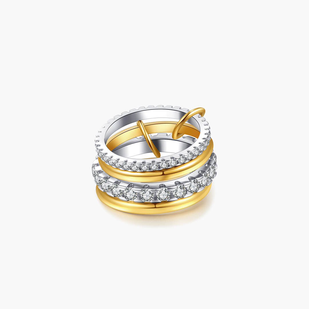 Ramona Rhinestone Stablet Ring