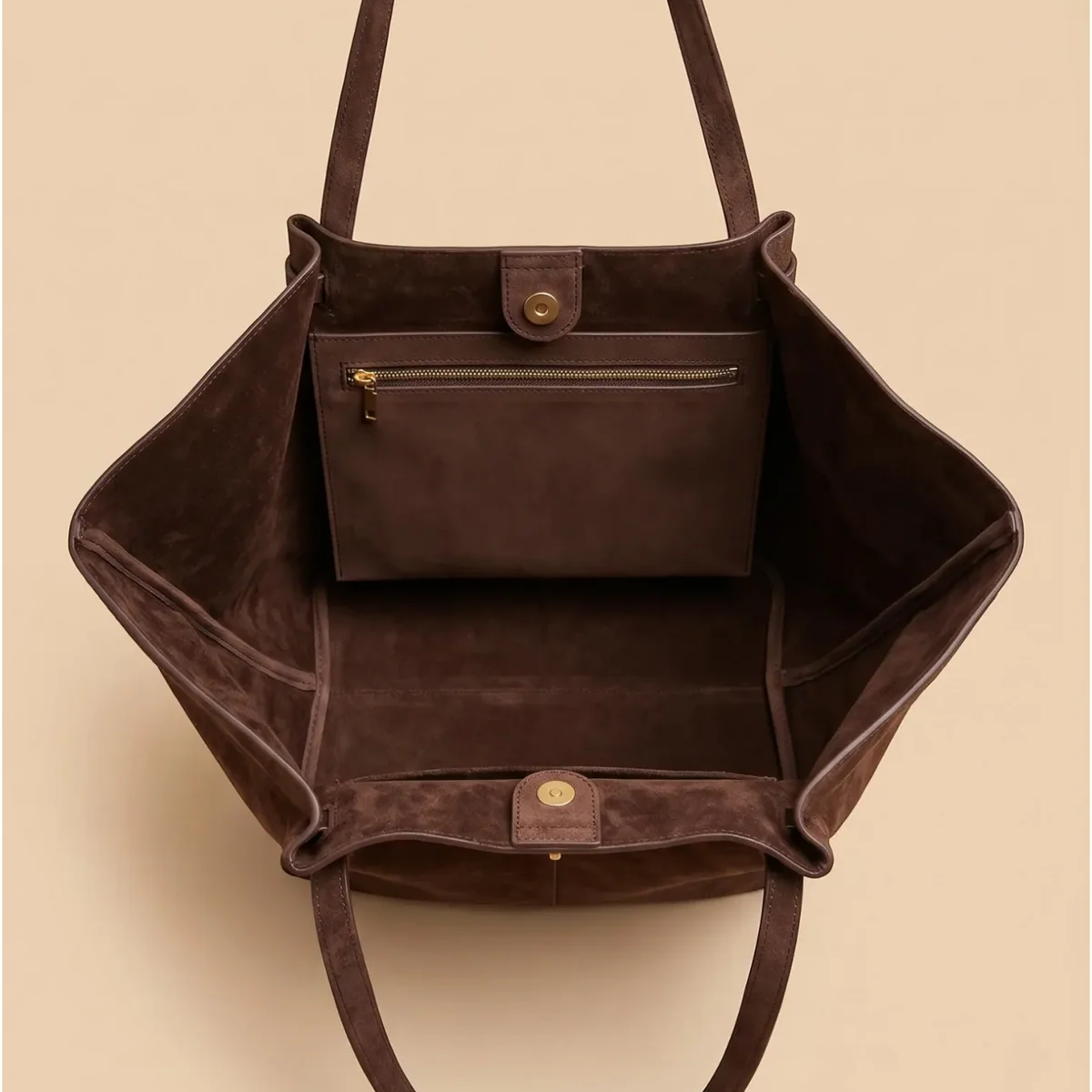 Nora Bat-Wing semsket toteveske