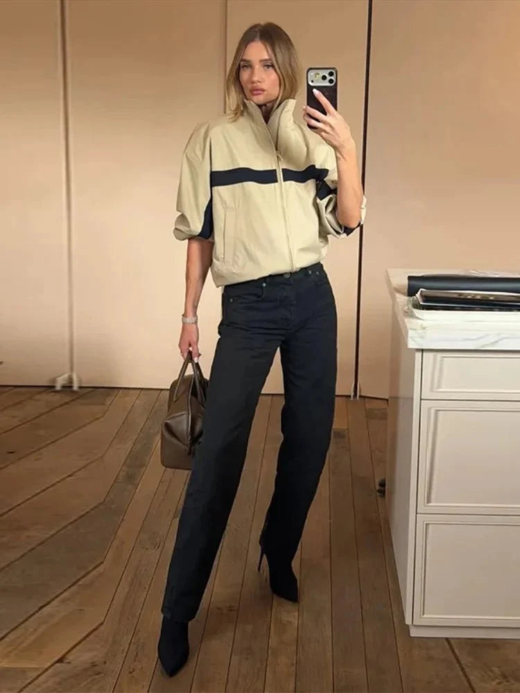 Emilia Oversized Bomberjakke