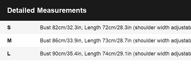 Size Guide