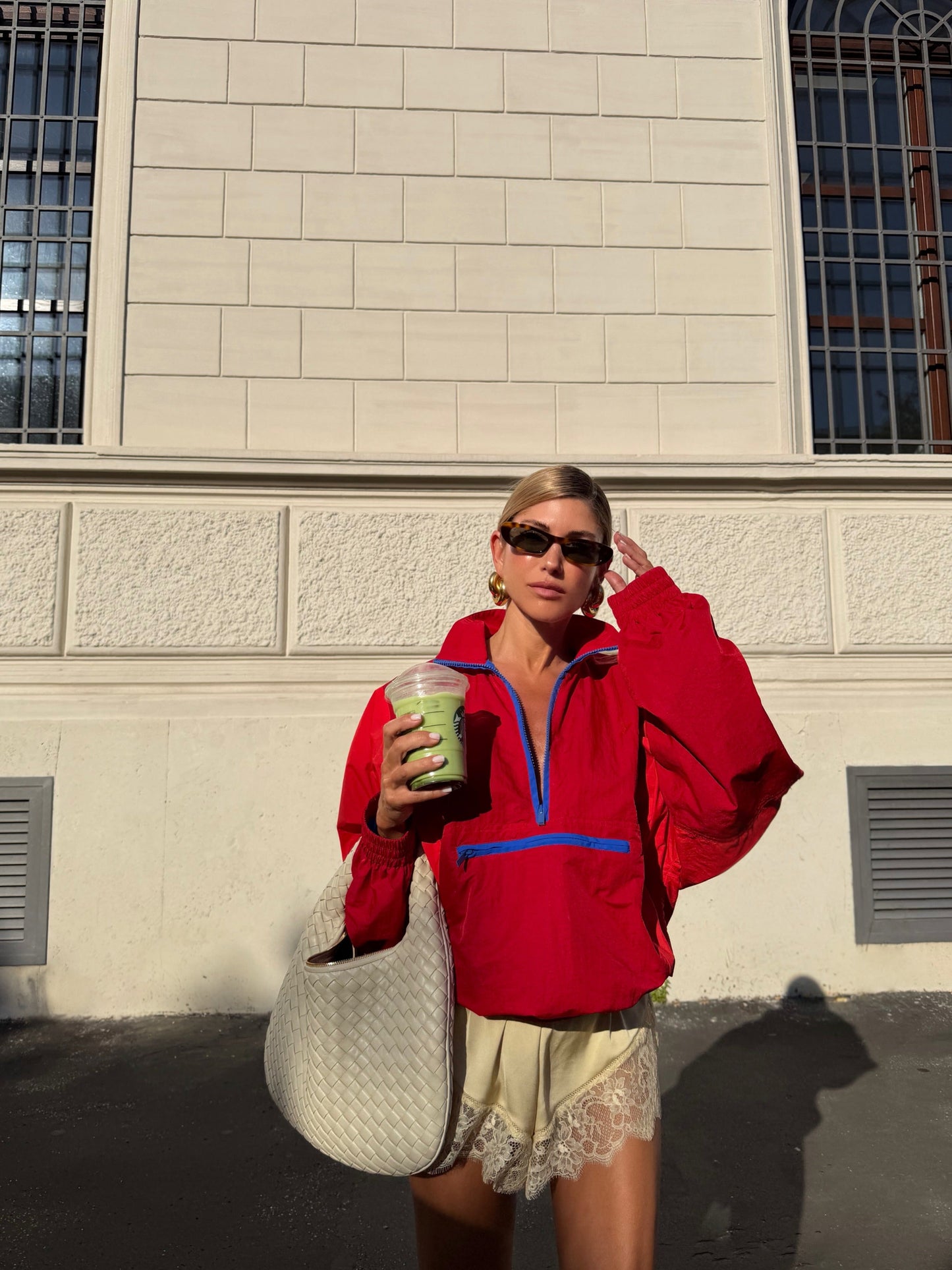 Miranda Half-Zip Windbreaker Jacket