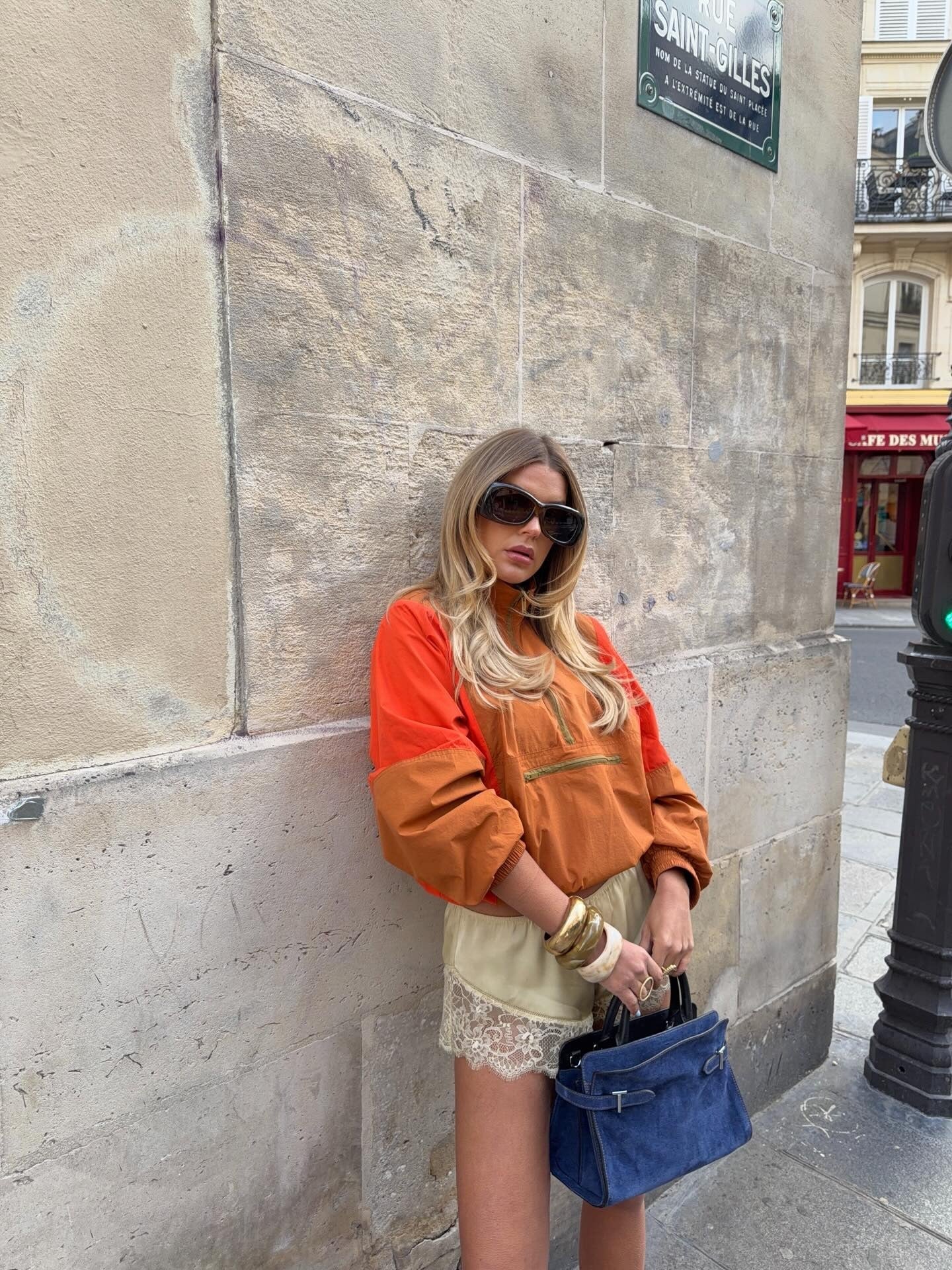 Miranda Half-Zip Windbreaker Jacket