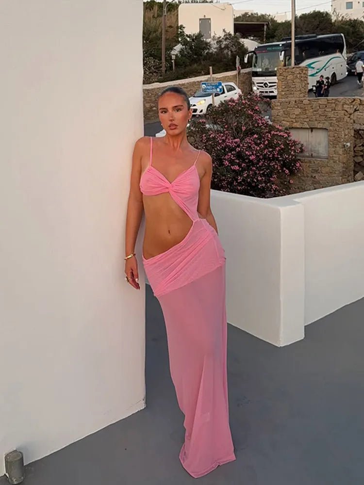Bethany Twist Cut Out Maxi-kjole