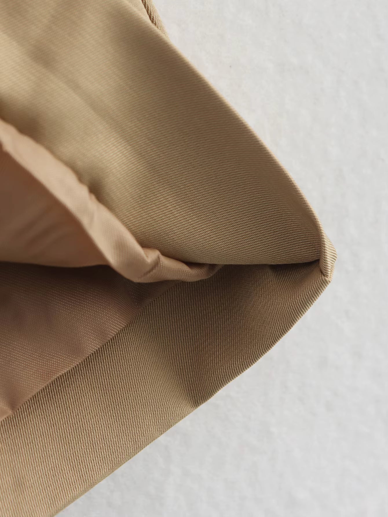 Audrey Beige dobbeltspent trenchcoat