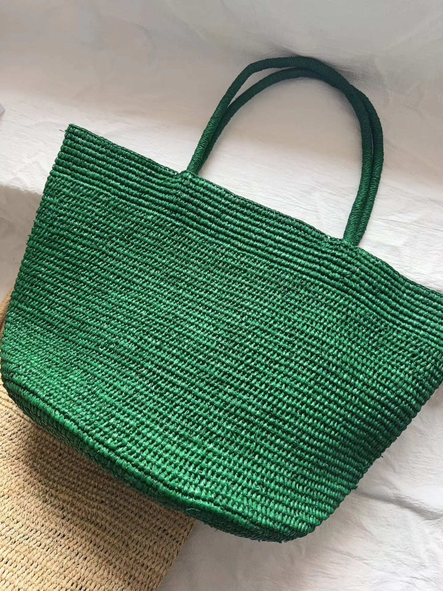 Vivienne håndvevd rotting-tote