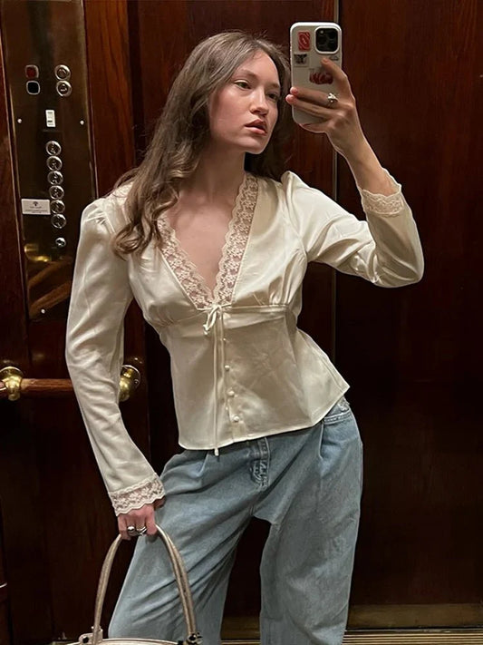 Sophia silkebluse