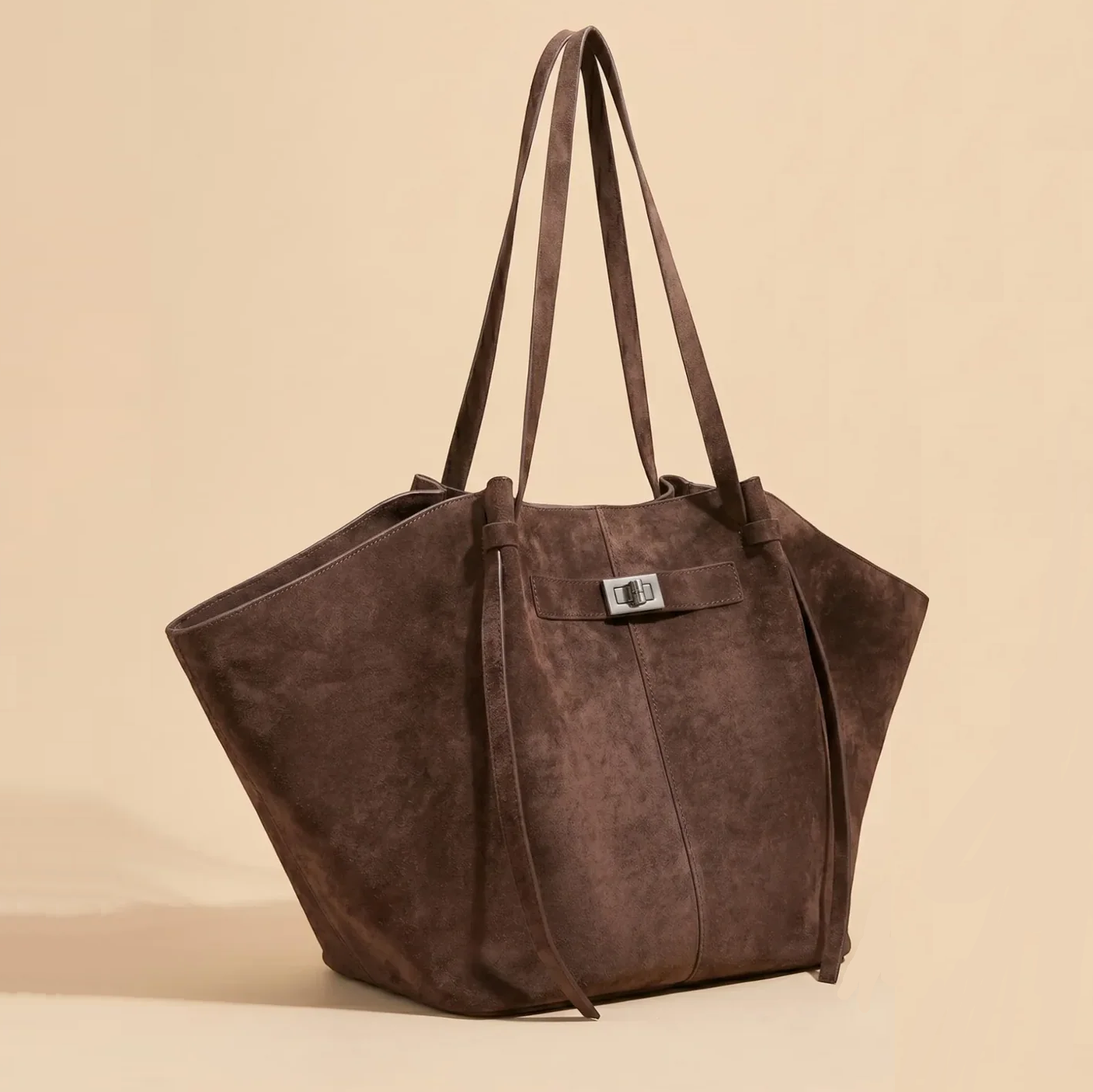 Nora Bat-Wing semsket toteveske