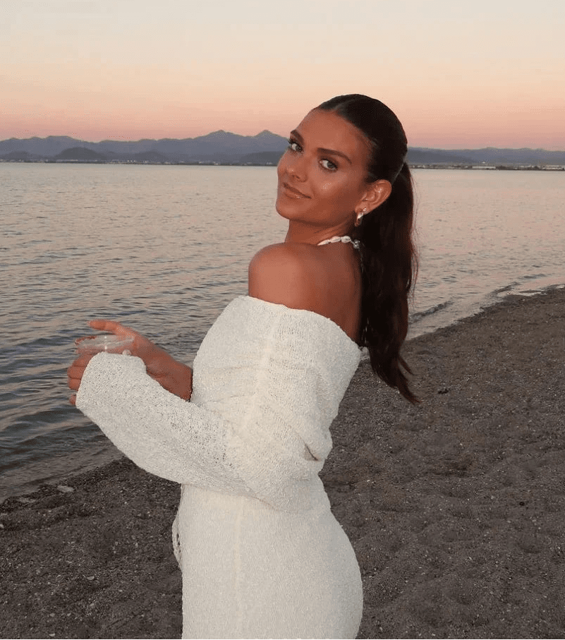 Zaria off-shoulder bodycon minikjole