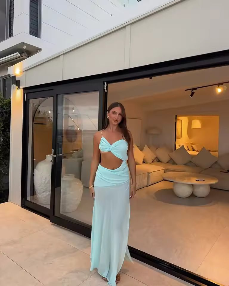 Bethany Twist Cut Out Maxi-kjole