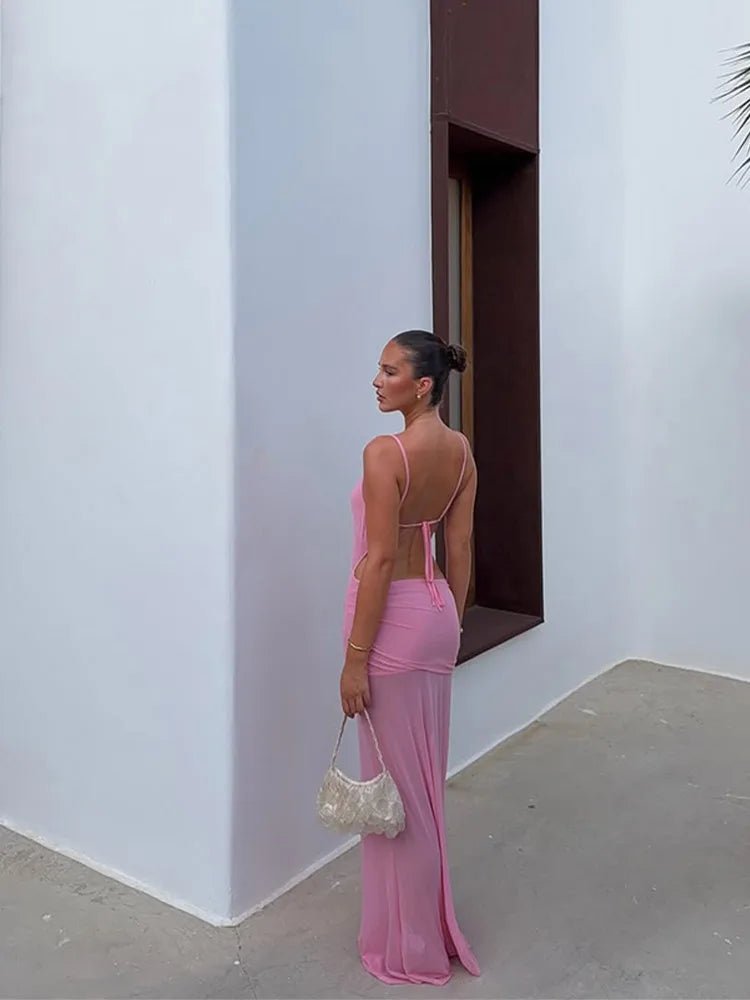 Bethany Twist Cut Out Maxi-kjole