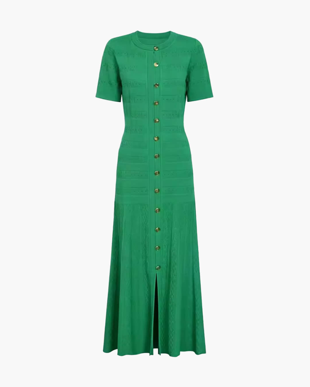 Milena Ribbed Knit Midi Dress