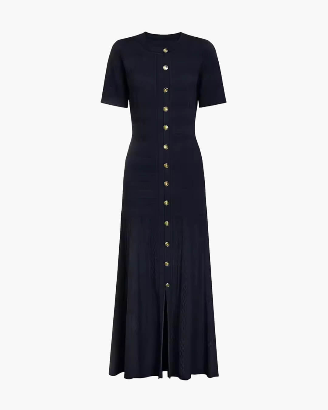 Milena Ribbed Knit Midi Dress