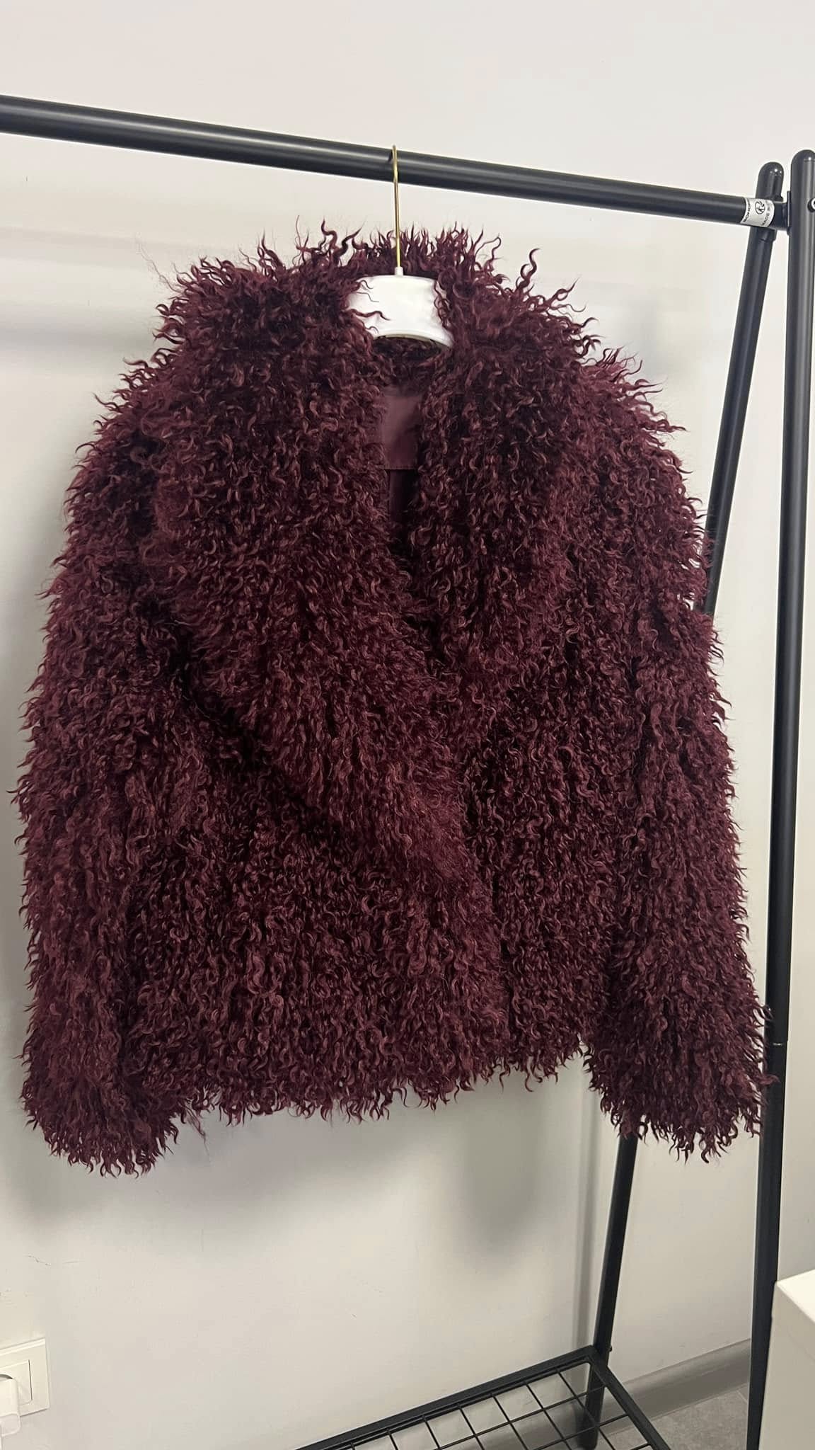 ZEYA Almira Fuzzy Faux Fur Coat