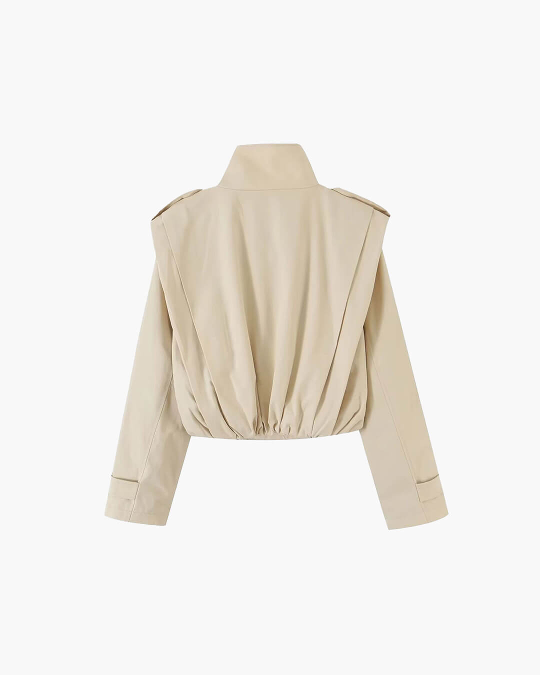 Gloria plissert trenchcoat