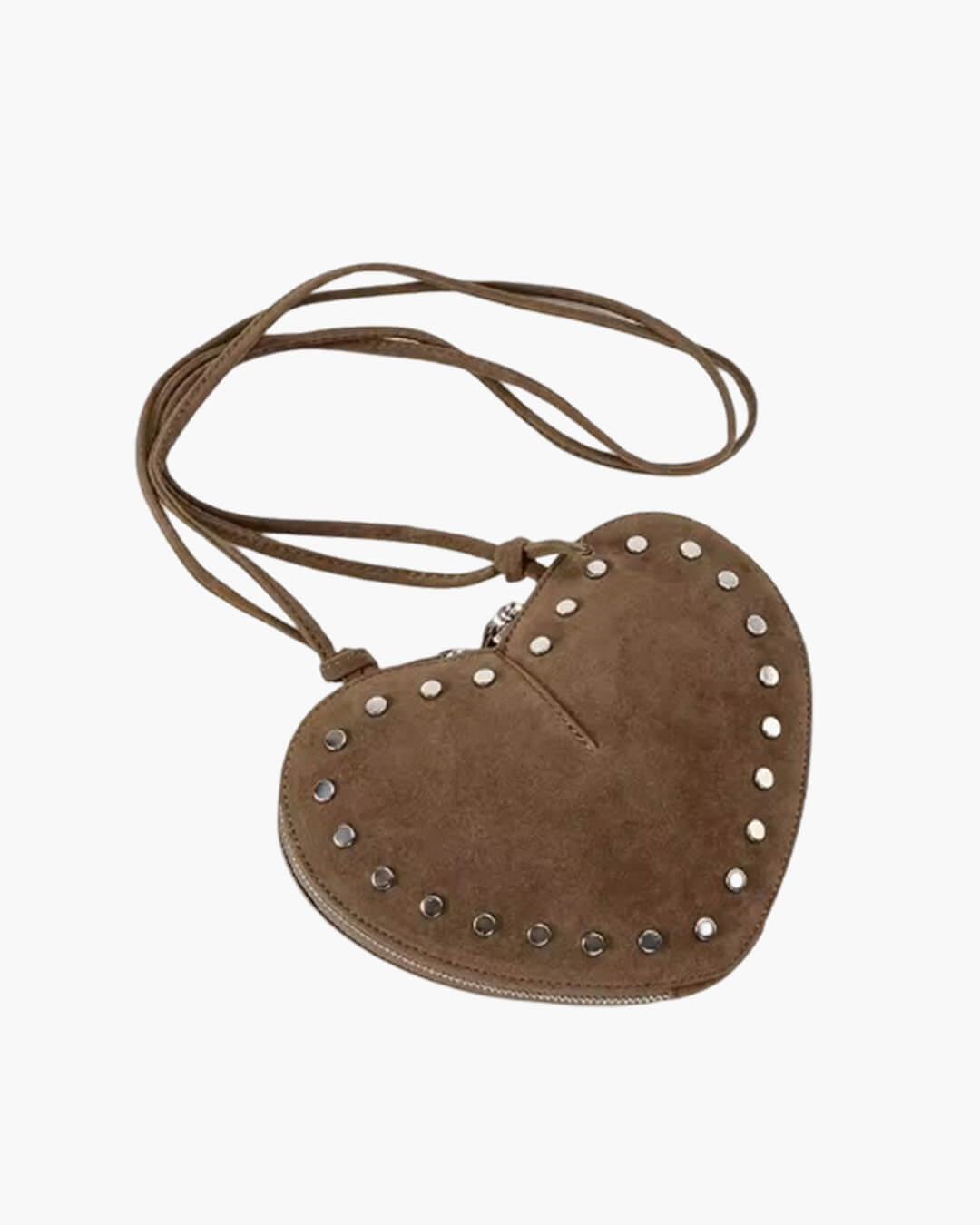 Esther Vintage Faux Suede Crossbody Bag