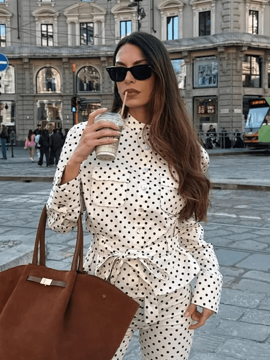Marianne Prikkete Capri-sett