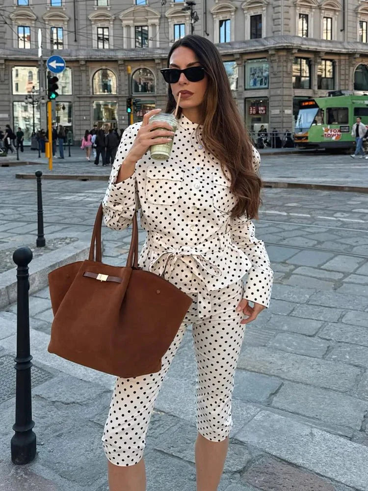 Marianne Prikkete Capri-sett