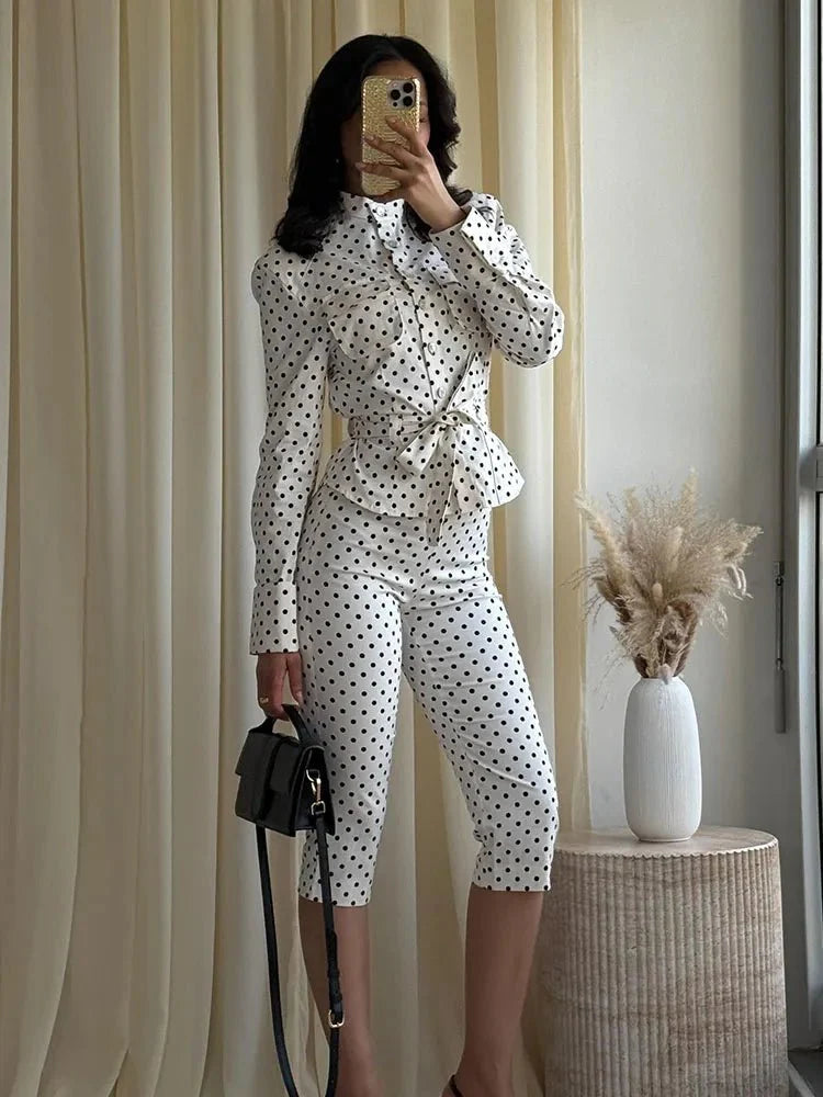 Marianne Prikkete Capri-sett