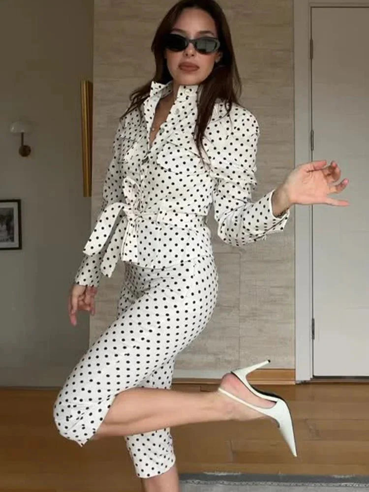 Marianne Prikkete Capri-sett