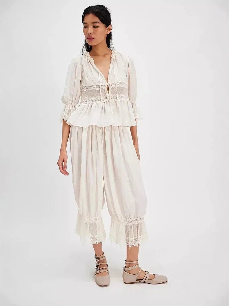 Natasha blonde lanterne dress
