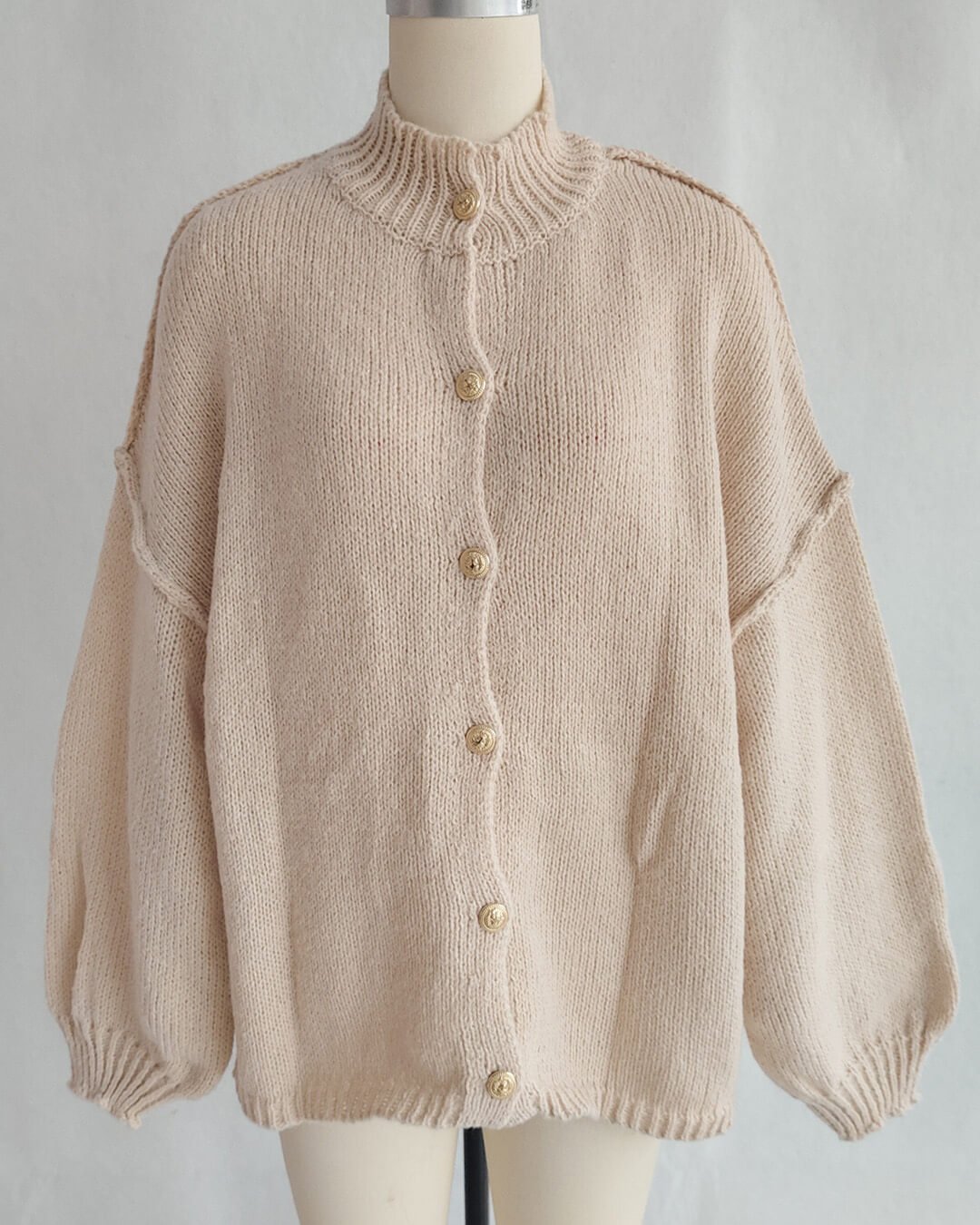 Laura Lang Cardigan Strikk