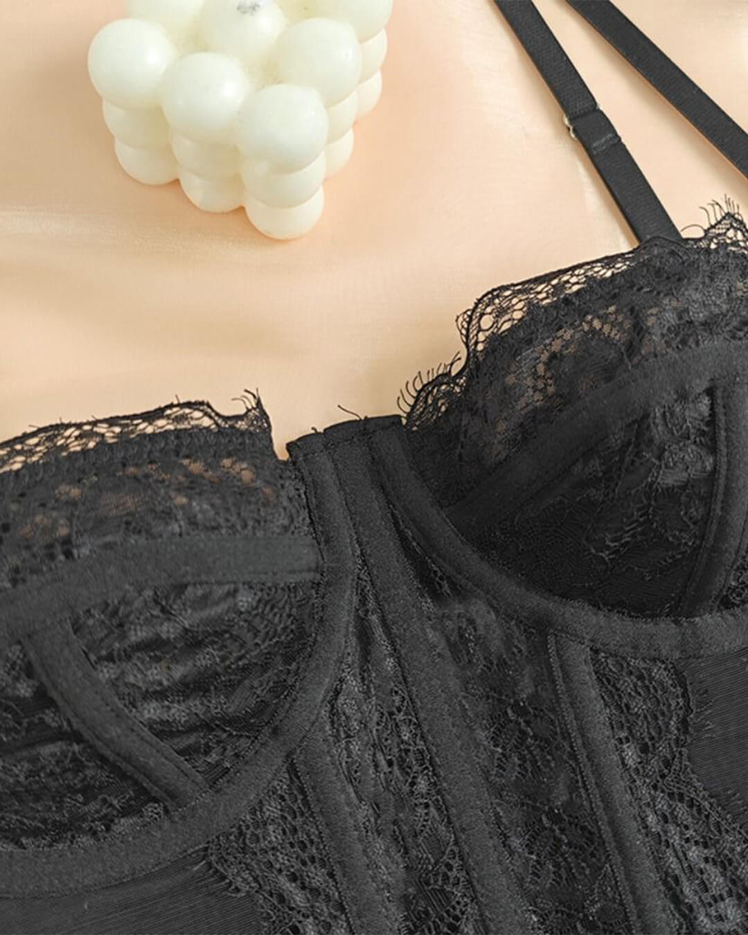 Layla blonde korset topp