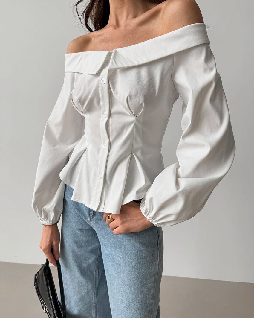 Rhea off-shoulder-topp