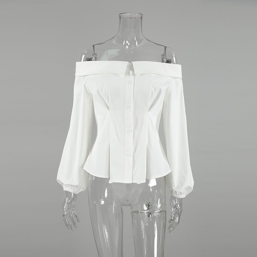 Rhea off-shoulder-topp