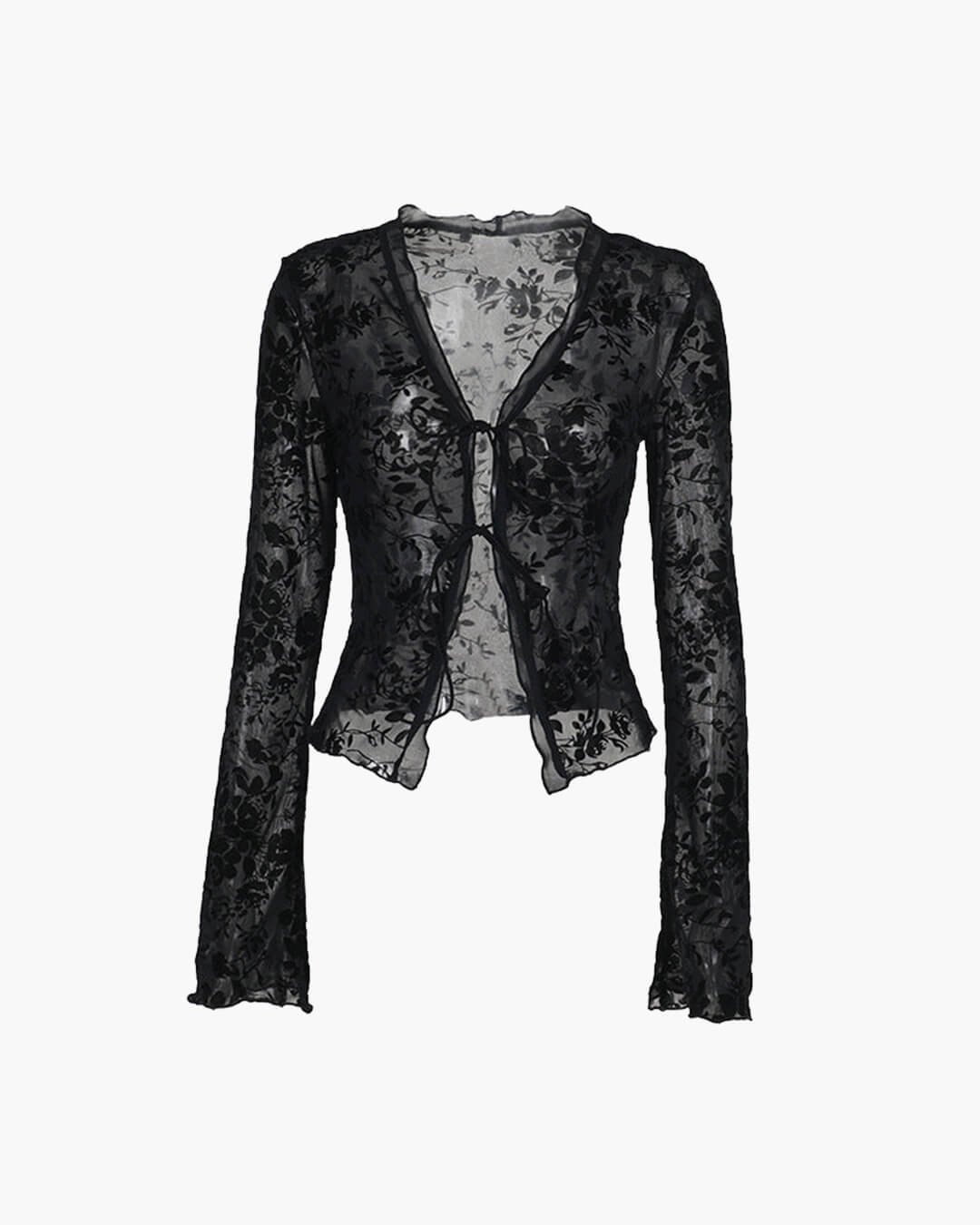 Ursa knytefront blondebluse