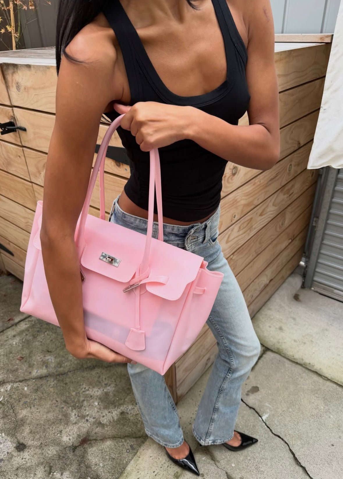ZEYA - Alicia Structured Top Handle Satchel
