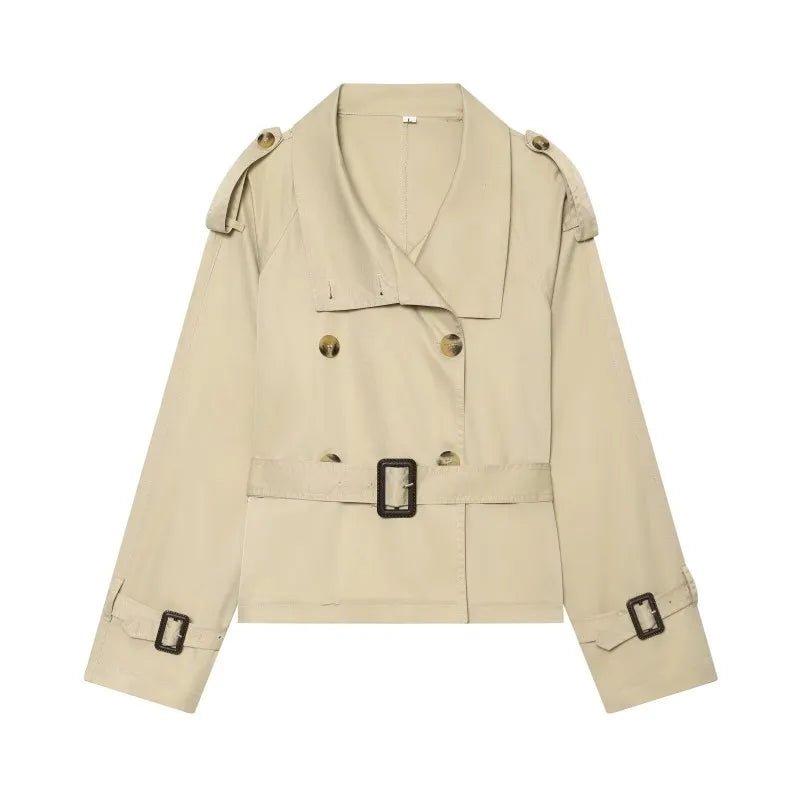 ZEYA - Amelie Belted Trench Coat