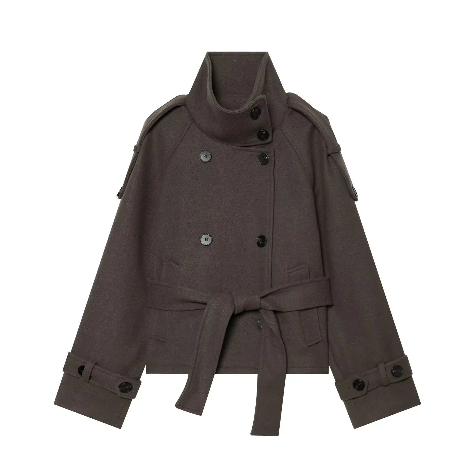 ZEYA - Anne Double Breasted Belted Coat