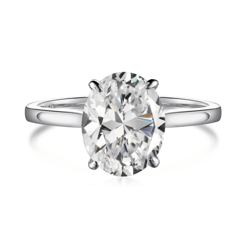 ZEYA - Avianna Oval Zirconia Band Ring