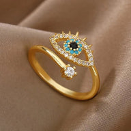 Ayla Evil Eye Ring