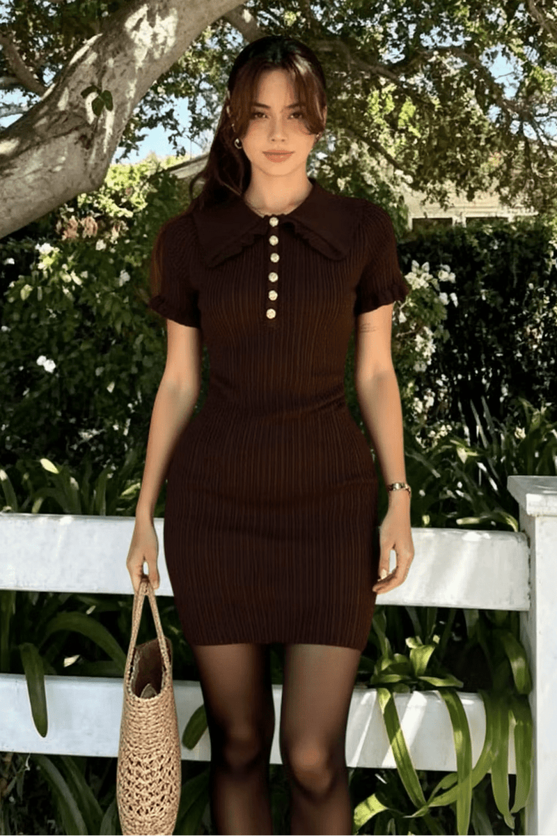 ZEYA - Beatrice Cable-Knit Sweater Dress