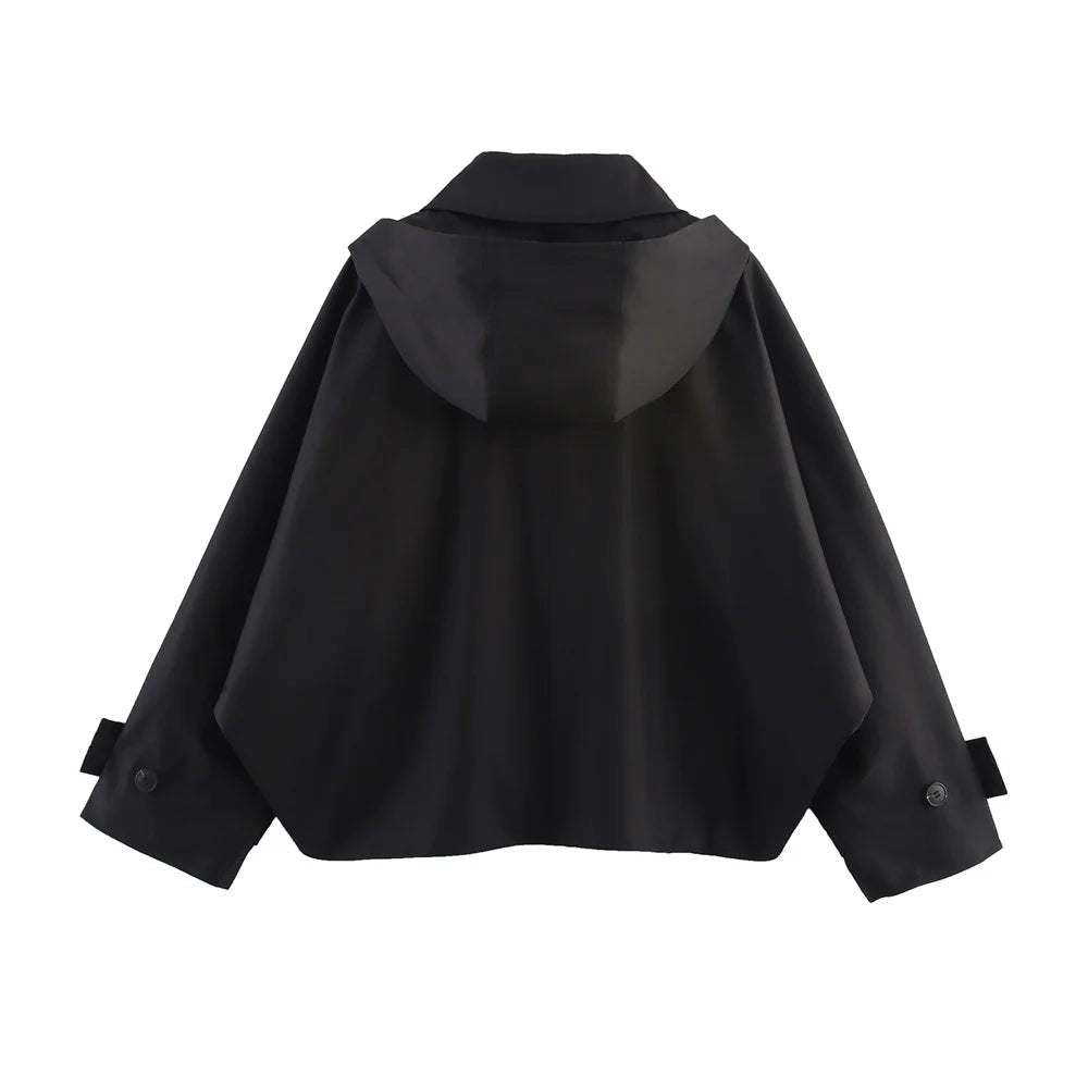 ZEYA - Bella Hooded Windbreaker Jacket