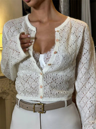 Beverly Uthult Kort Cardigan