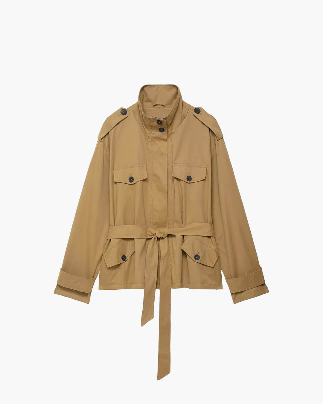 ZEYA - Blair Short Trench Coat Skort Set