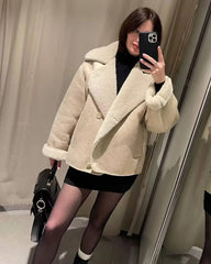 Blythe Sherpa kunstskinnjakke