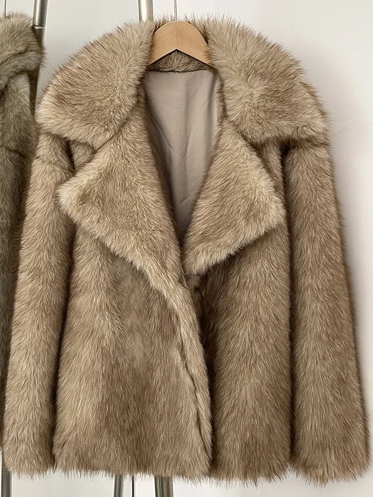 ZEYA - Brinley Mid - Length Fluffy Jacket