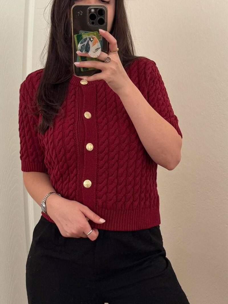 ZEYA - Calla Knitted Top