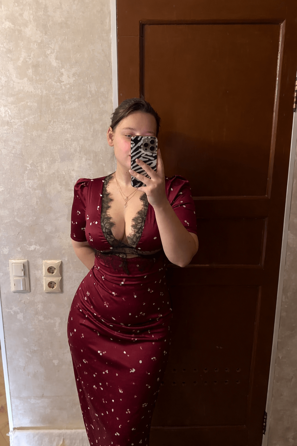 ZEYA - Celeste Puff Sleeve Lace Dress