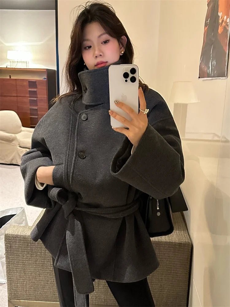 ZEYA - Charlize High Collar Coat