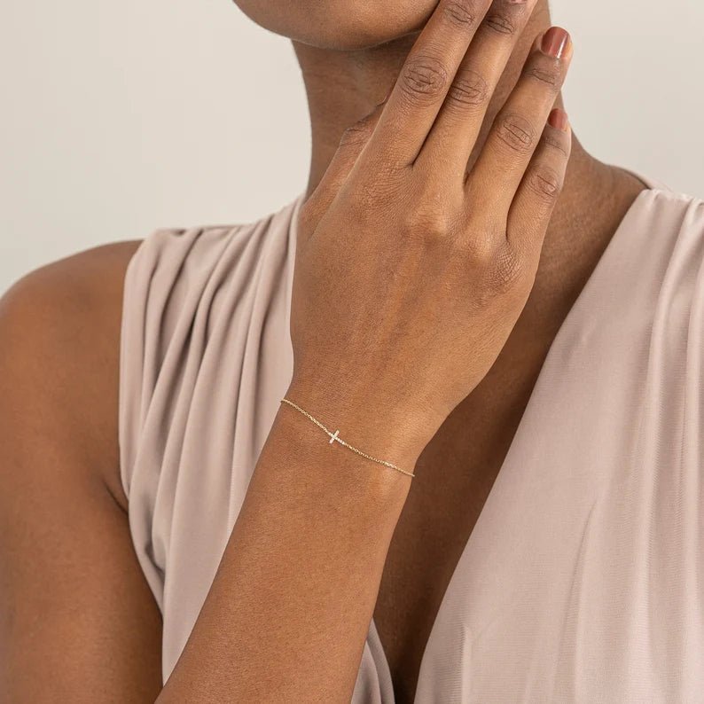 ZEYA - Chloe Cross Bracelet