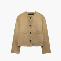 Luna jakke Soft Suede