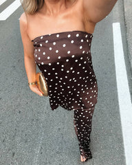 Claudia Sateng Bandeau Sett