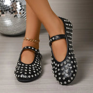 Cristy ballettsko med rhinestones