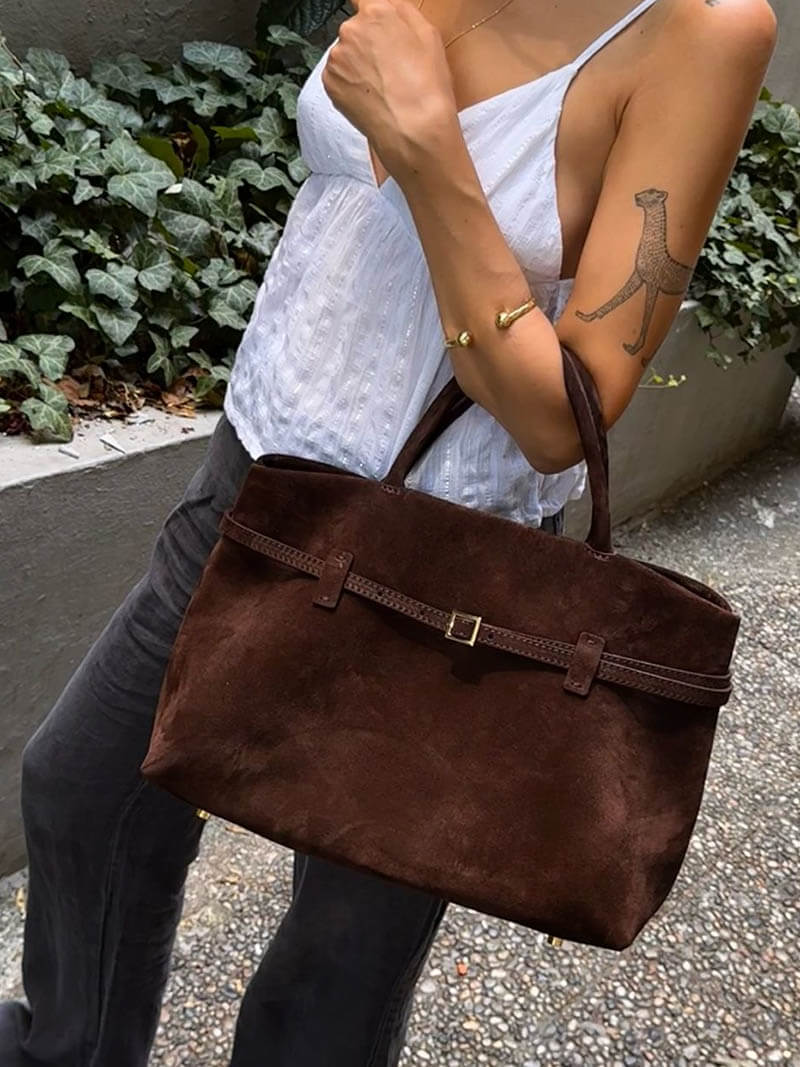 ZEYA - Delia Suede Bag