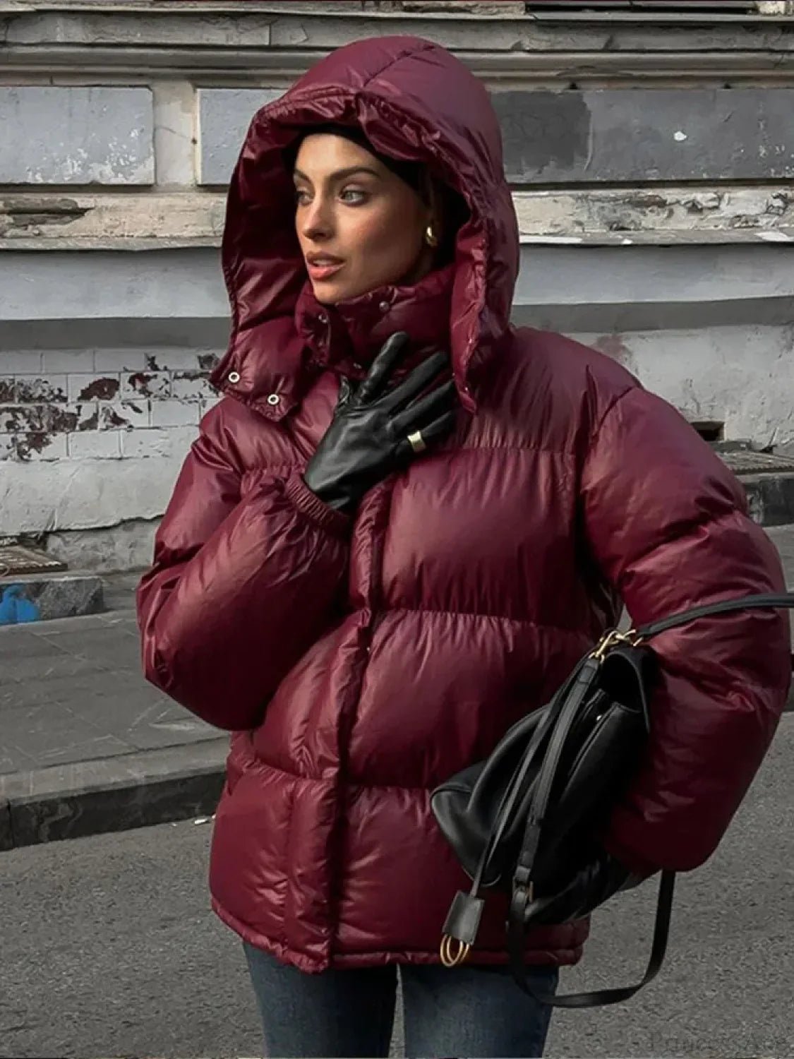 ZEYA - Demi Hooded Padded Parka Coat